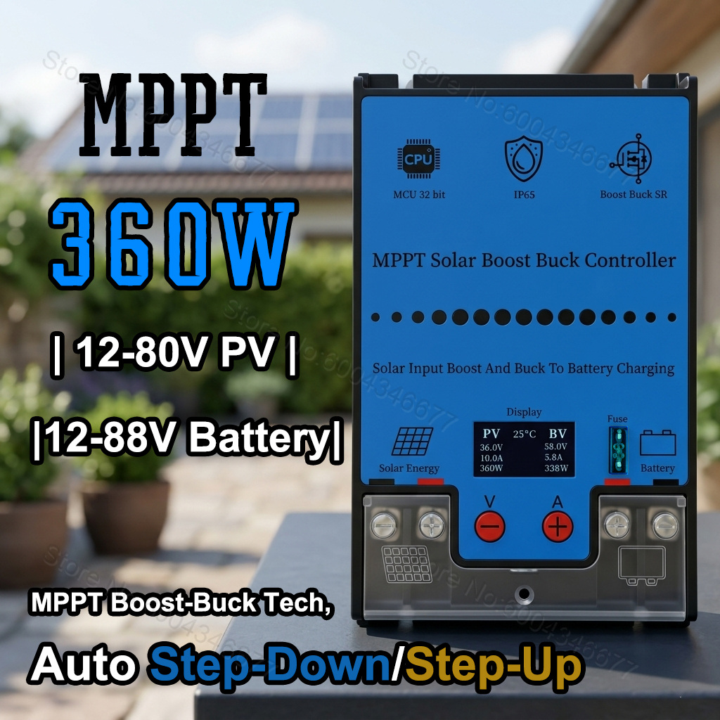 Drone Solar Charger - MPPT Buck Boost Solar Controller 10A