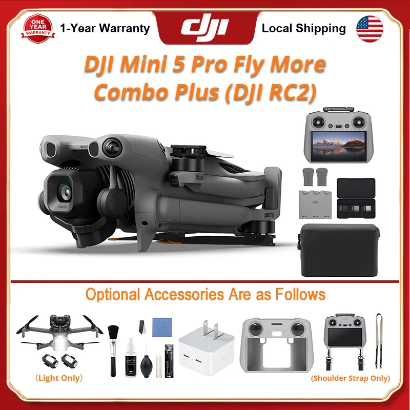 DJI Mini 5 Pro Fly More Combo  - Drone Strobe Light 评论和价格