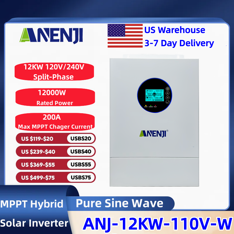 ANENJI Split-phase 120V/240V 1 - Drone Solar Charger 评论和价格