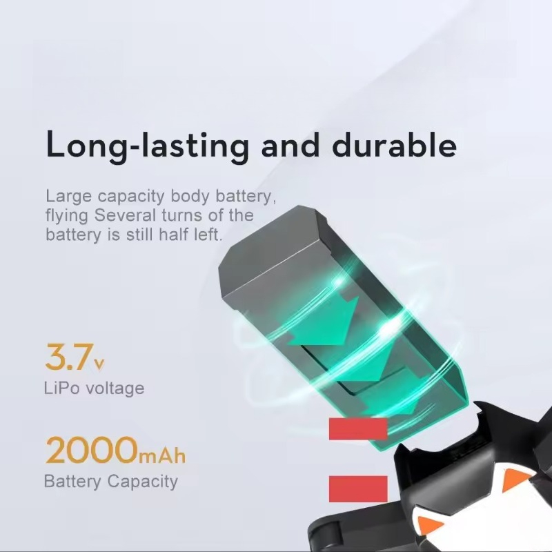New ZN872868 3.7V 2000mAh for  - Eachine Drone E58 评论和价格