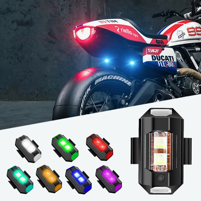 4x Remote LED RGB Anti-collisi - Drone Strobe Light 评论和价格