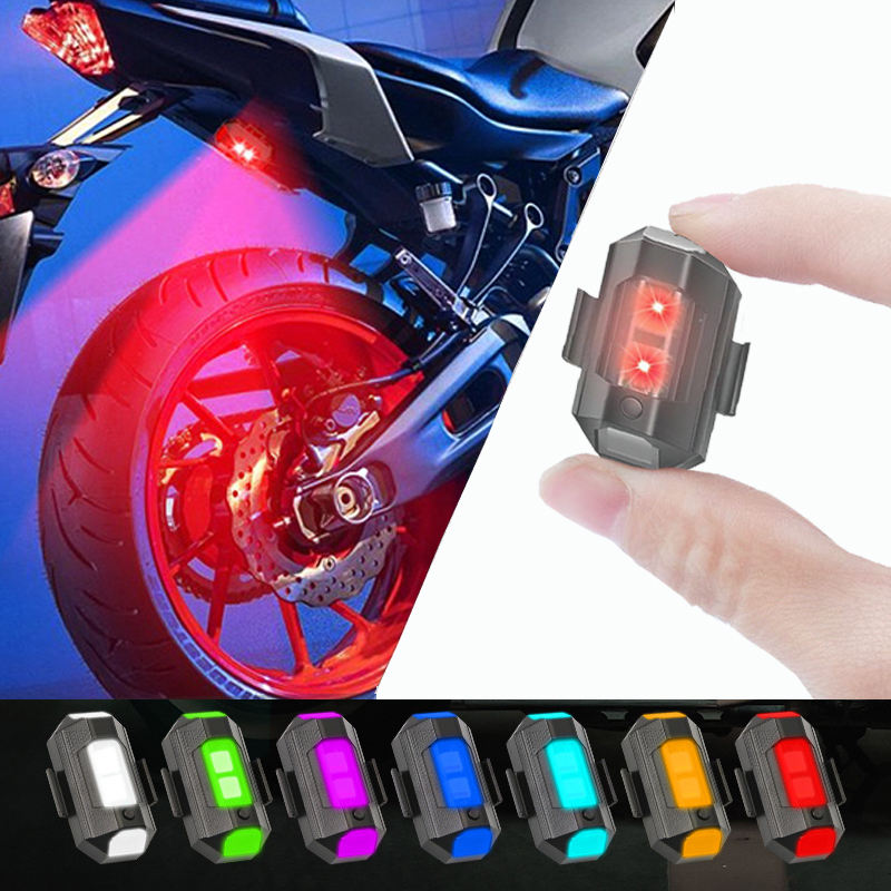 4x Remote LED RGB Anti-collisi - Drone Strobe Light 评论和价格