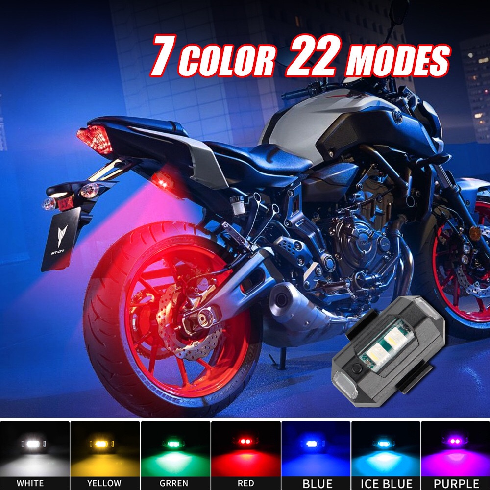 4x Remote LED RGB Anti-collisi - Drone Strobe Light 评论和价格