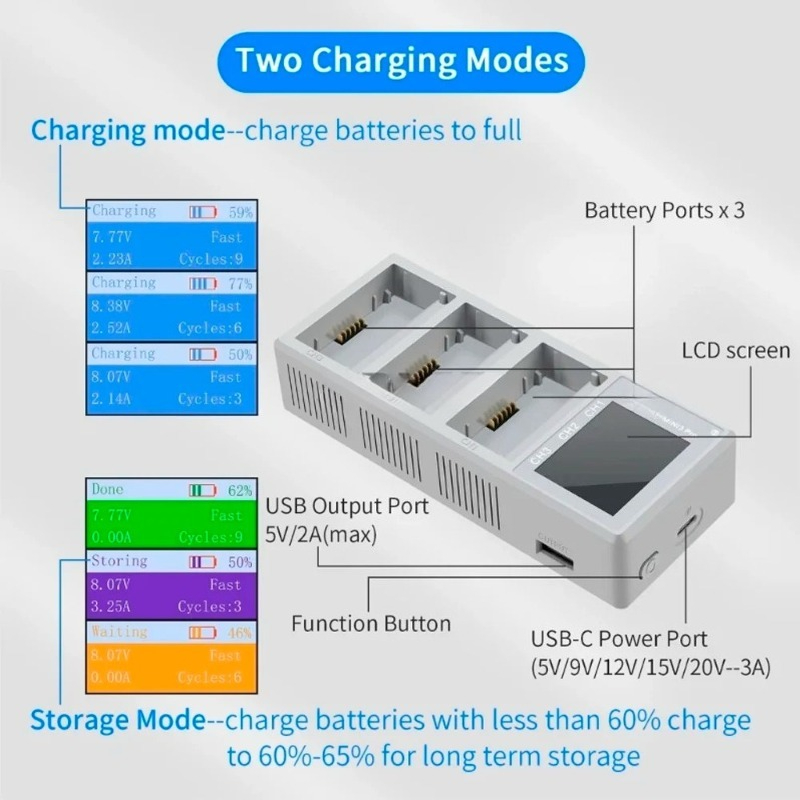 Charger Battery Faster Chargin - Drone Charging Hub 评论和价格